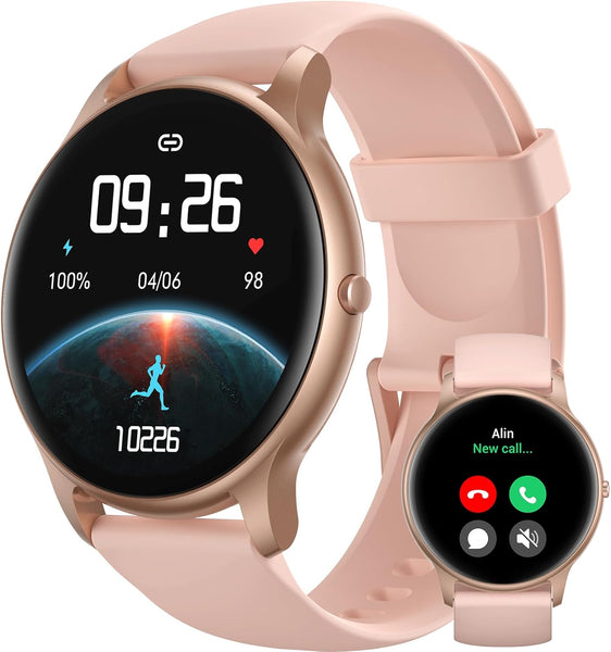 New HD Screen Fitness Tracker IP68 Waterproof Multisport Smartwatch For Android iPhones