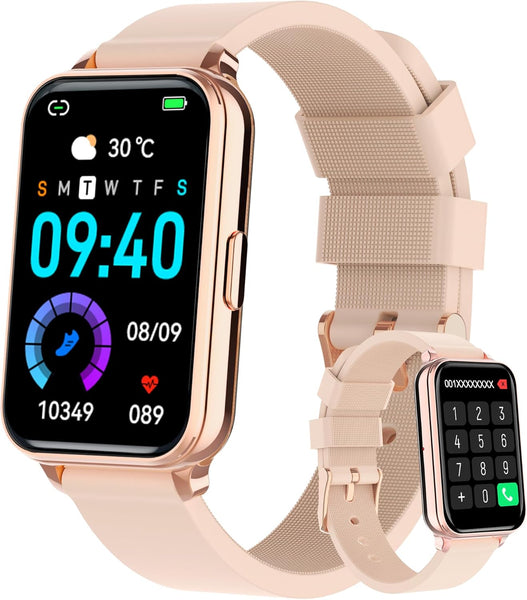 New Super Lightweight IP68 Waterproof Women's Fitness Tracker Smart Watch For Android IOS