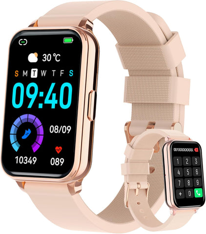 New Super Lightweight IP68 Waterproof Women's Fitness Tracker Smart Watch For Android IOS