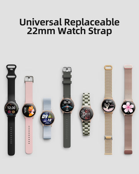 New HD Screen Fitness Tracker IP68 Waterproof Multisport Smartwatch For Android iPhones