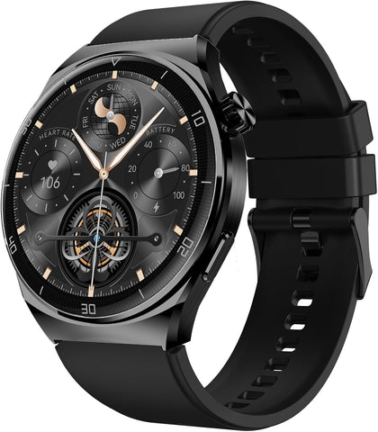 New IP68 Waterproof AMOLED Smart Watch Fitness Tracker Watch With SOS ChatGpt AI Voice