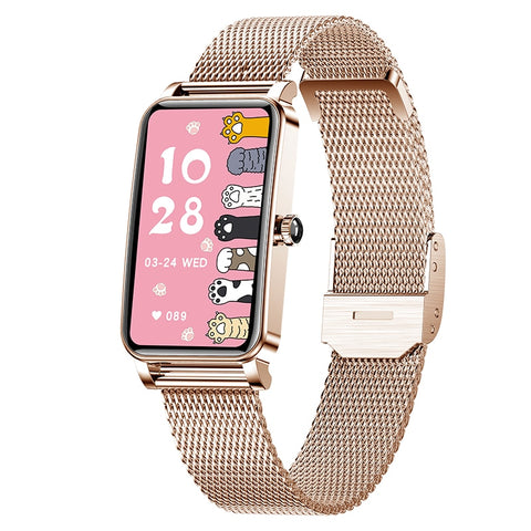 New Ultra Slim Women's Multisport IP68 Waterproof Bracelet Smartwatch Fitness Tracker