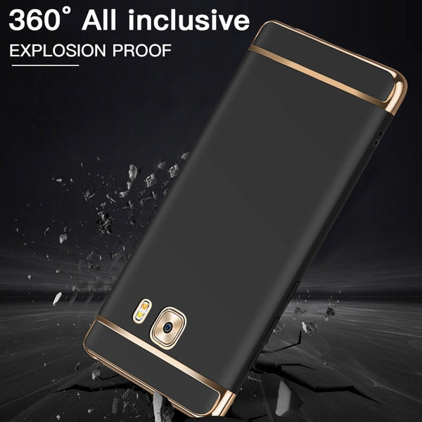 New Ultra Slim Protective Plate Armor Cover Case For Samsung Galaxy S6 S7 S8 S9 S10 S20 Plus Ultra Series
