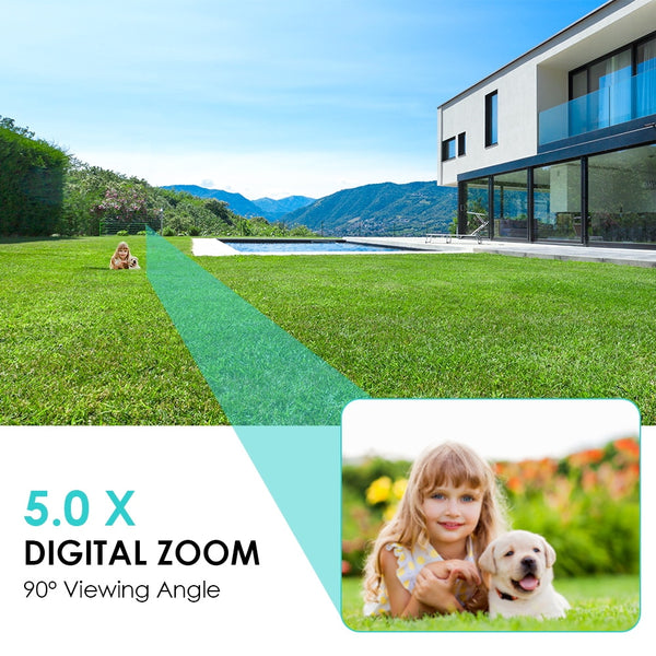 New 1080P Outdoor Wireless IP Security Camera With AI Human Detection