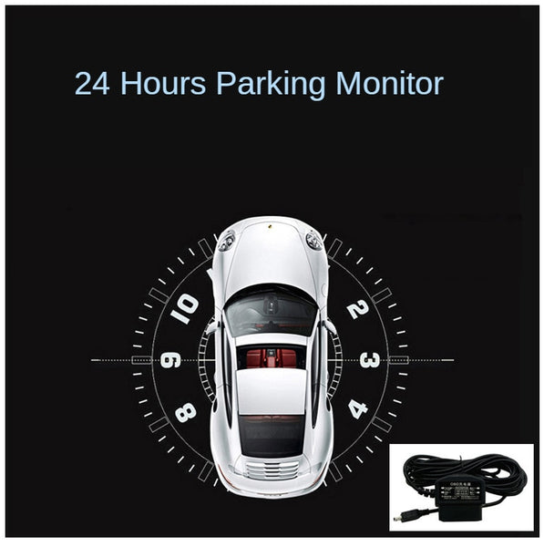 New 4.3'' Dual Lens Dash Camera Front & Back Recorder Rearview Car Mirror With Loop Recording