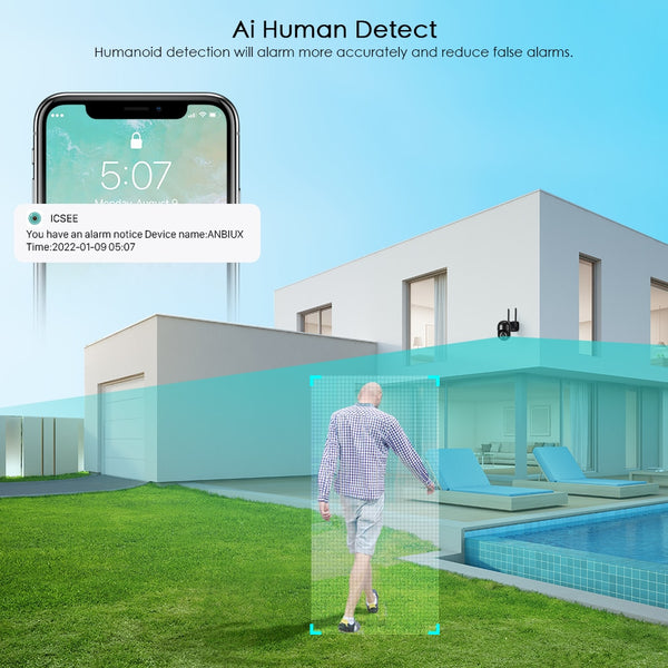 New Outdoor Speed Dome Wireless WIFI Surveillance Monitor Camera With Auto Tracking