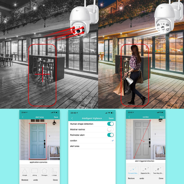 New 1080P Wireless IP Outdoor Surveillance Camera With Two-Way Audio