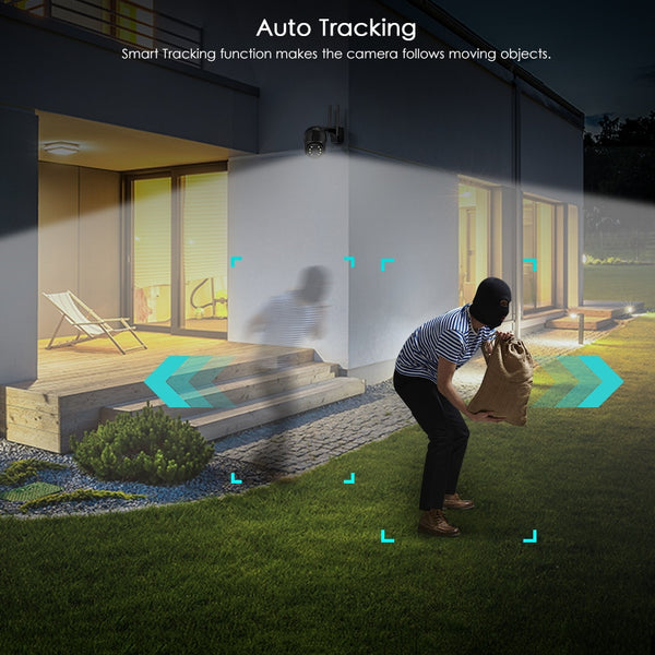 New Outdoor Speed Dome Wireless WIFI Surveillance Monitor Camera With Auto Tracking