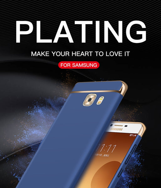New Ultra Slim Protective Plate Armor Cover Case For Samsung Galaxy S6 S7 S8 S9 S10 S20 Plus Ultra Series