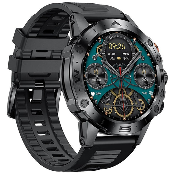 New Outdoor Rugged Water-Resistant Fitness Tracker Men's Smartwatch For Android IOS