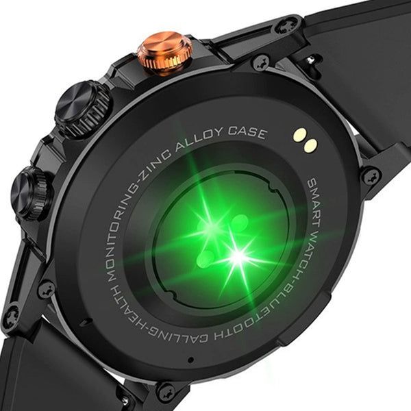 New Outdoor Rugged Water-Resistant Fitness Tracker Men's Smartwatch For Android IOS
