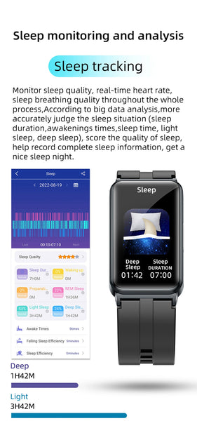 New Super Lightweight IP67 Water-Resistant Multifunctional Smart Bracelet Fitness Tracker Watch For Android IOS