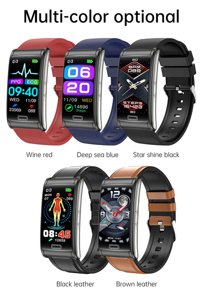 New Ultra Slim Multisport Water-Resistant Fitness Tracker Smart Watch With HD Touchscreen For Android IOS