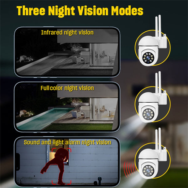 New 5MP Waterproof Outdoor Wireless WIFI Security Monitoring Camera