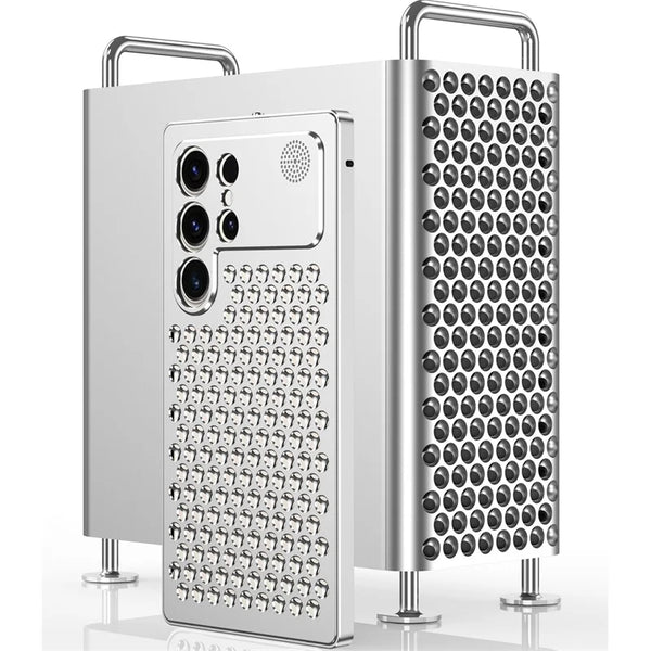 New Super Lightweight Hollow Metallic Heat-Dissipation Case For Samsung Galaxy S25 S24 S23 Ultra Series