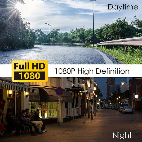 New  Wide Angle 1080P WIFI APP Control Dual Camera Dash Cam (Front & Inside) With IR Night Vision Loop Recording
