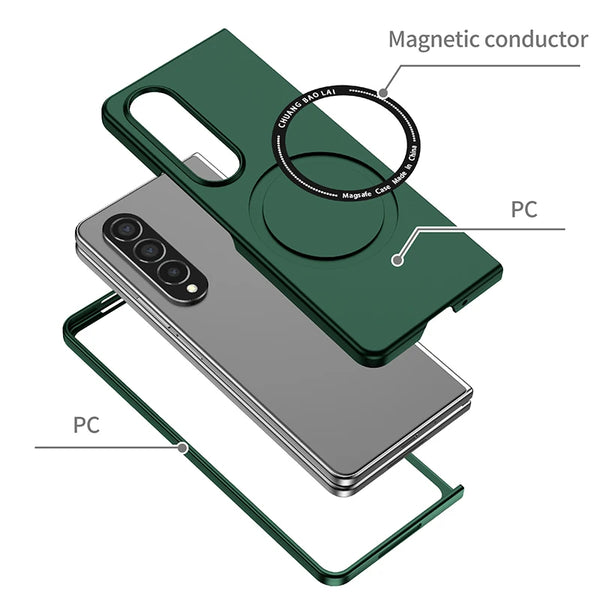 New Ultra Thin Magnetic Protective Cover Case For Samsung Galaxy Z Fold 3 4 5 Series