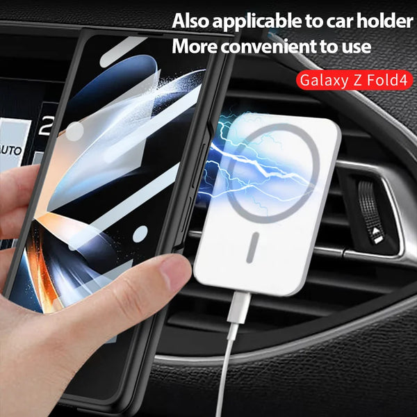 New Ultra Thin Magnetic Cover Case For Samsung Galaxy Z Fold 3 4 5 Series