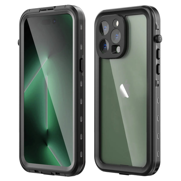 New IP68 Deep Waterproof Rugged Outdoor Phone Case Bumper For iPhone 16 15 14 Plus Pro Max Series