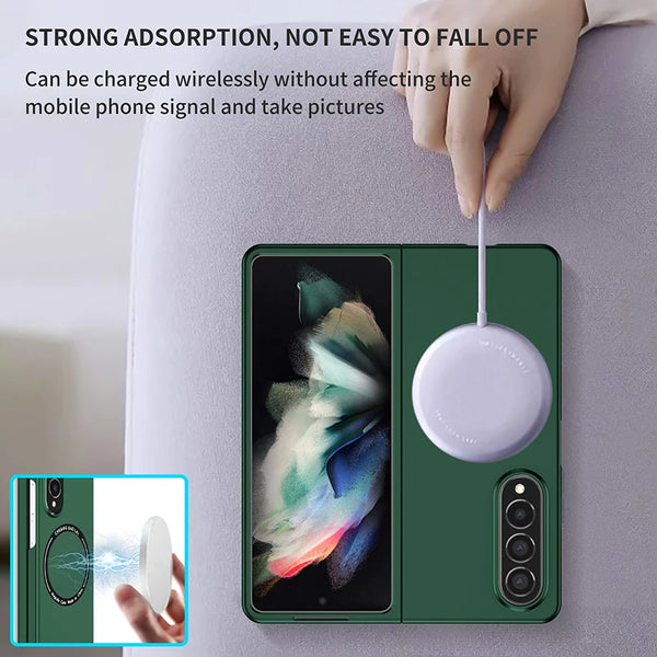 New Ultra Thin Magnetic Protective Cover Case For Samsung Galaxy Z Fold 3 4 5 Series