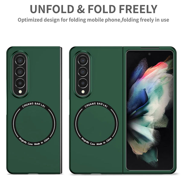 New Ultra Thin Magnetic Protective Cover Case For Samsung Galaxy Z Fold 3 4 5 Series