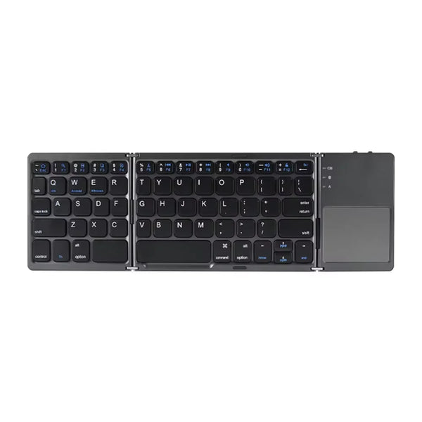 New Mini Super Lightweight Compact Wireless Folding Professional Keyboard With Touchpad For Android IOS Windows
