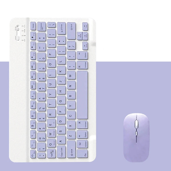 New Ultra Slim Wireless Mini Bluetooth Keyboad and Mouse Set For Android IOS Windows