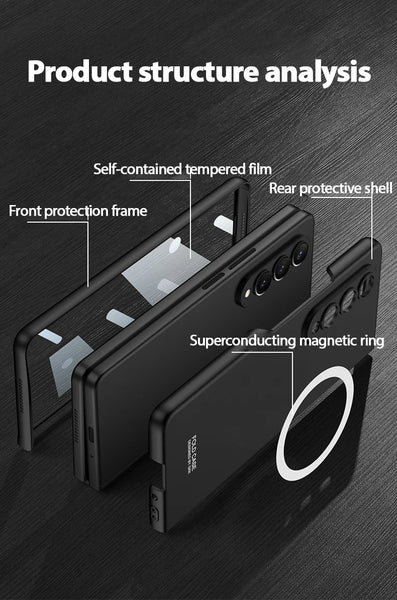 New Ultra Thin Magnetic Cover Case For Samsung Galaxy Z Fold 3 4 5 Series