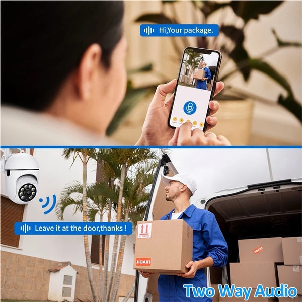 New 5MP Waterproof Outdoor Wireless WIFI Security Monitoring Camera