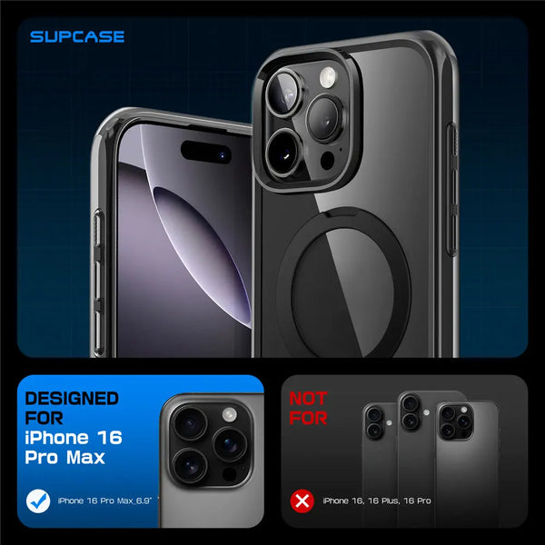 New Ultra Slim Magnetic MagSafe Phone Case With Precise Button Control For iPhone 16 Pro Max