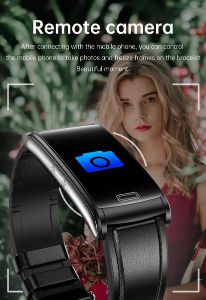 New Ultra Slim Multisport Water-Resistant Fitness Tracker Smart Watch With HD Touchscreen For Android IOS