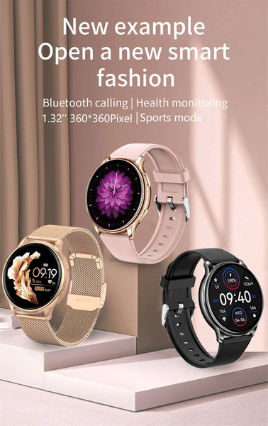 New Luxury Sport Fitness Tracker Smart Watch With Multiple Dials For Women