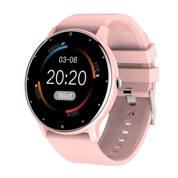 New 1.28'' Full Touch Screen Waterproof Sports Smart Watch Fitness Tracker