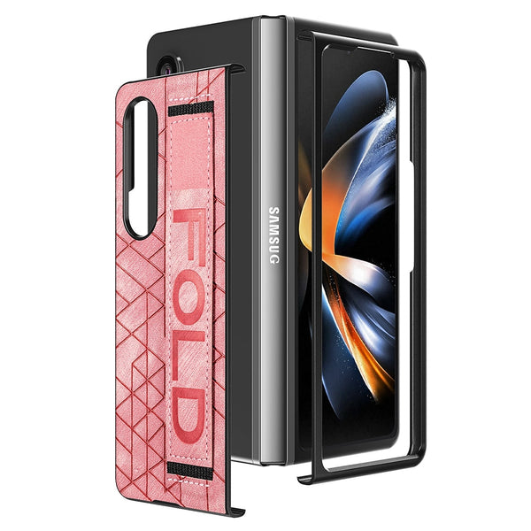 New Protective Leather Armor Case With Stylus Holder For Samsung Galaxy Z Fold 4 5 Series