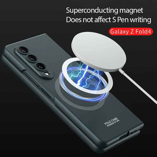 New Ultra Thin Magnetic Cover Case For Samsung Galaxy Z Fold 3 4 5 Series