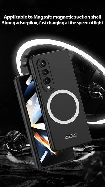 New Ultra Thin Magnetic Cover Case For Samsung Galaxy Z Fold 3 4 5 Series
