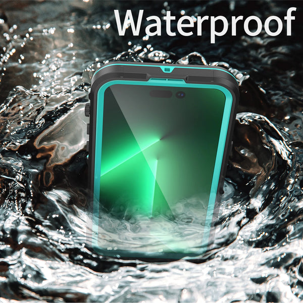 New IP68 Deep Waterproof Rugged Outdoor Phone Case Bumper For iPhone 16 15 14 Plus Pro Max Series