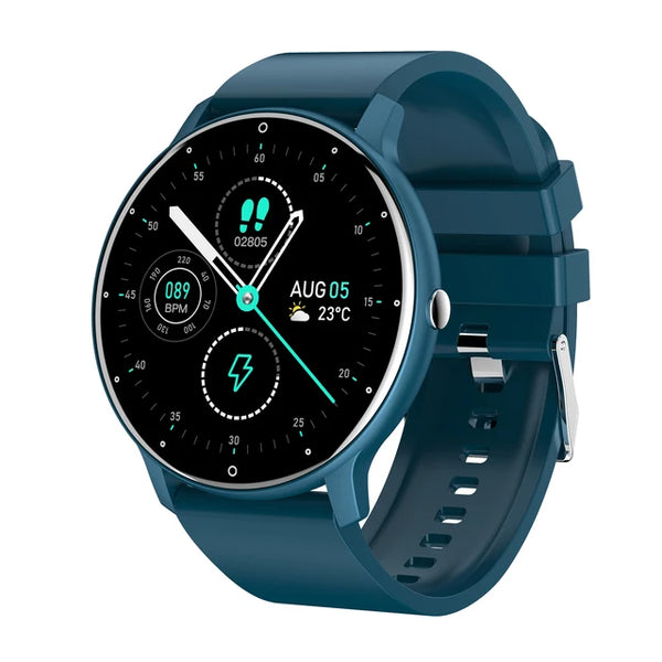 New 1.28'' Full Touch Screen Waterproof Sports Smart Watch Fitness Tracker