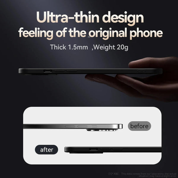 New Ultra Protective Slim Leather Case With Lens Protection For iPhone 16 15 14 Plus Pro Max Series