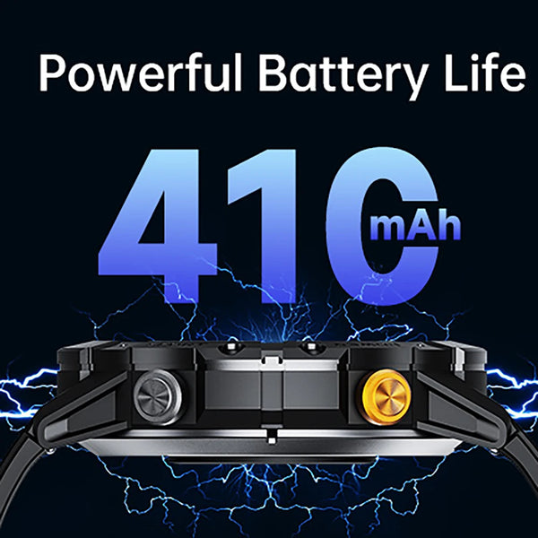 New IP68 Waterproof Outdoor Rugged Fitness Tracker Smart Watch For Android IOS