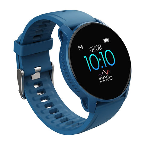 New 1.3 Inch HD Round Screen Sports Smart Watch Fitness Heart Rate Tracker