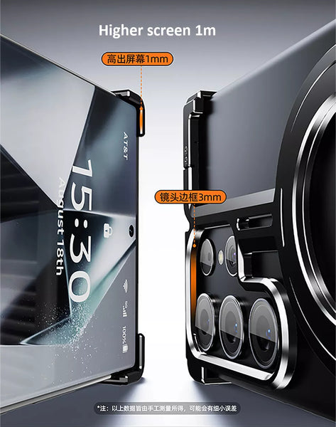 New Super Lightweight Magnetic Protective Case Cover For Samsung Galaxy S25 S24 Plus Ultra Series