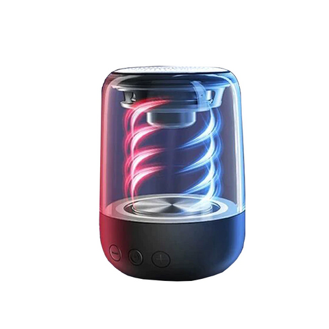 New Powerful Bluetooth Mini Speaker Portable Stereo HIFI Soundbox With LED Light Microphone