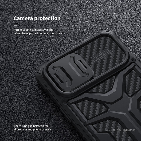 New Adventurer's Protective Cover Case With Camera Slide Protection For iPhone 14 13 Series