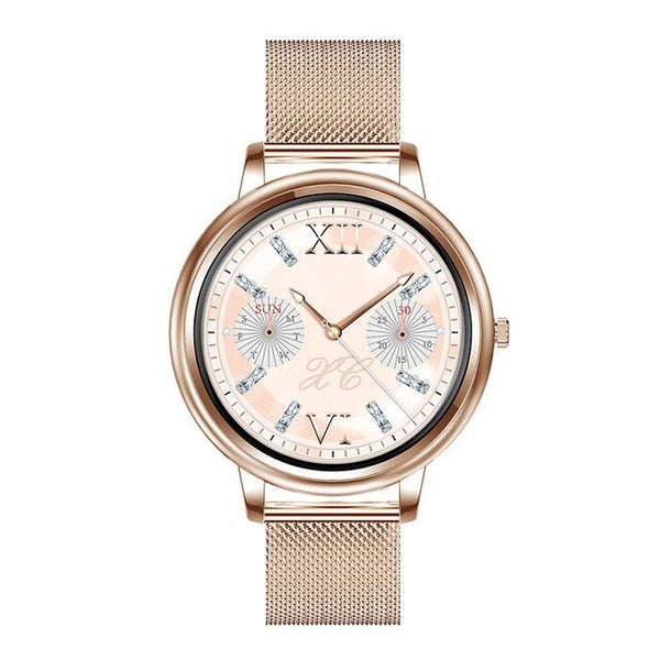 New Inteligent Full Touch Screen Women's Fitness Tracker Sport Smart Watch For Android IOS