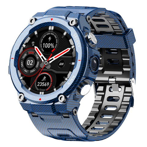 New Rugged Sports Smart Watch Fitness Tracker With Bluetooth Call Feature
