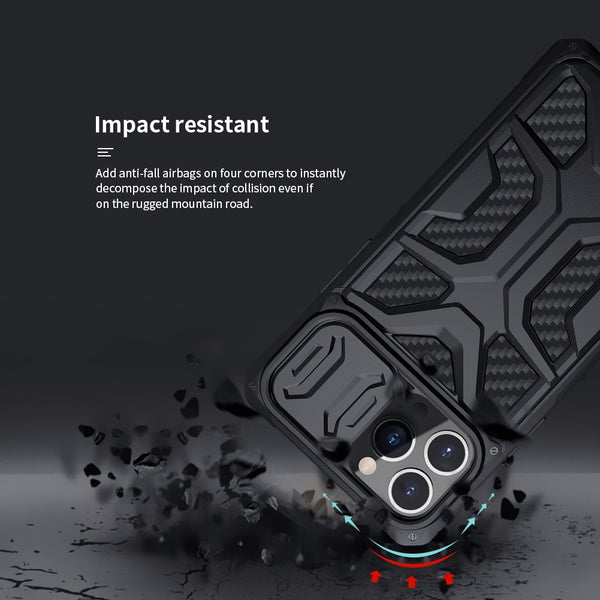 New Adventurer's Protective Cover Case With Camera Slide Protection For iPhone 14 13 Series