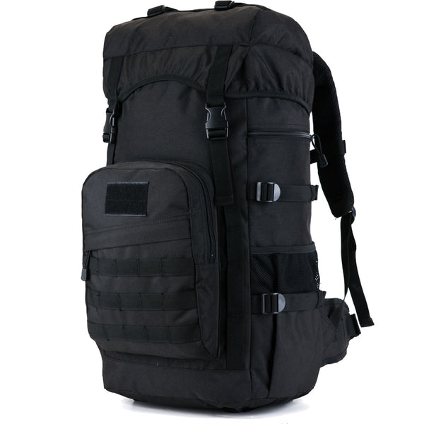 New Large Capacity Water Repellent Military-Styled Mountaineer Backpack For Hiking Camping Travel