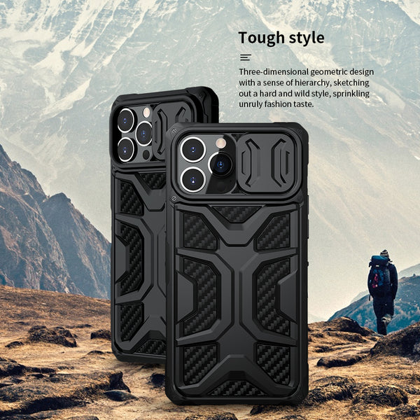 New Adventurer's Protective Cover Case With Camera Slide Protection For iPhone 14 13 Series