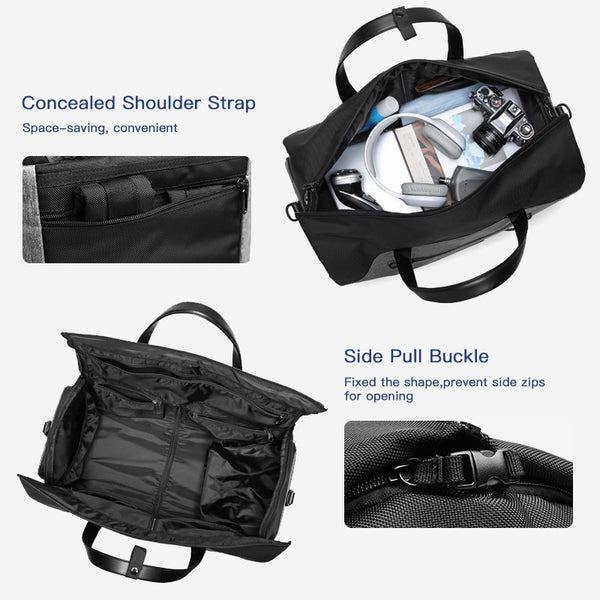 New Large Capacity Water Repellent Multifunctional Travel Bag Handbag With Shoe Pocket Suit Storage